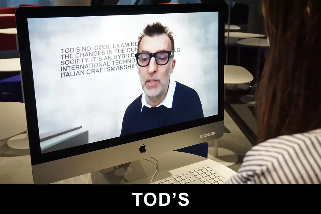 イタリア発のラグジュアリーブランド「トッズ（TOD’S）」メンズコレクションビジョナリー・ディレクターのミケーレ・ルーピ氏 による特別講義を実施