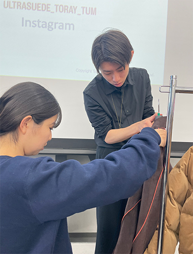 東レによる特別講義の様子3