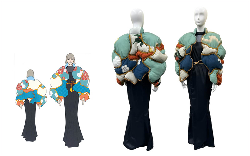 『Sustainable Fashion Design Award 2024』赤間隆太郎さんのグランプリ作品