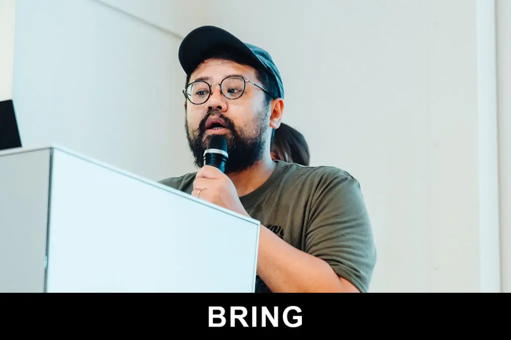 サステナブルファッションを牽引する「BRING」の中村崇之氏による特別講義を実施
