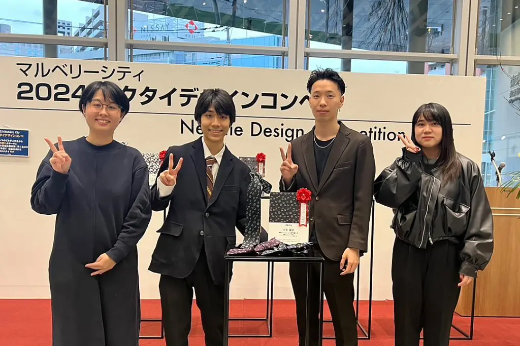 『八王子商工会議所会頭賞』受賞！2024 Mulberry City ネクタイデザインコンペ